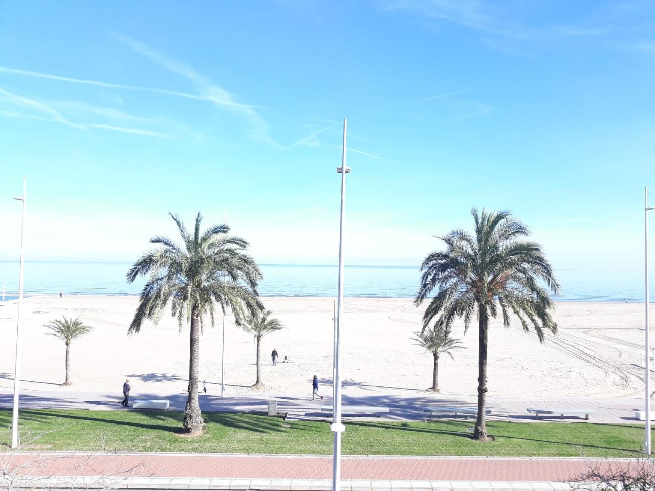 Infante Primera Linea Gandia Playa Solo Familias Playa de Gandia Exterior foto