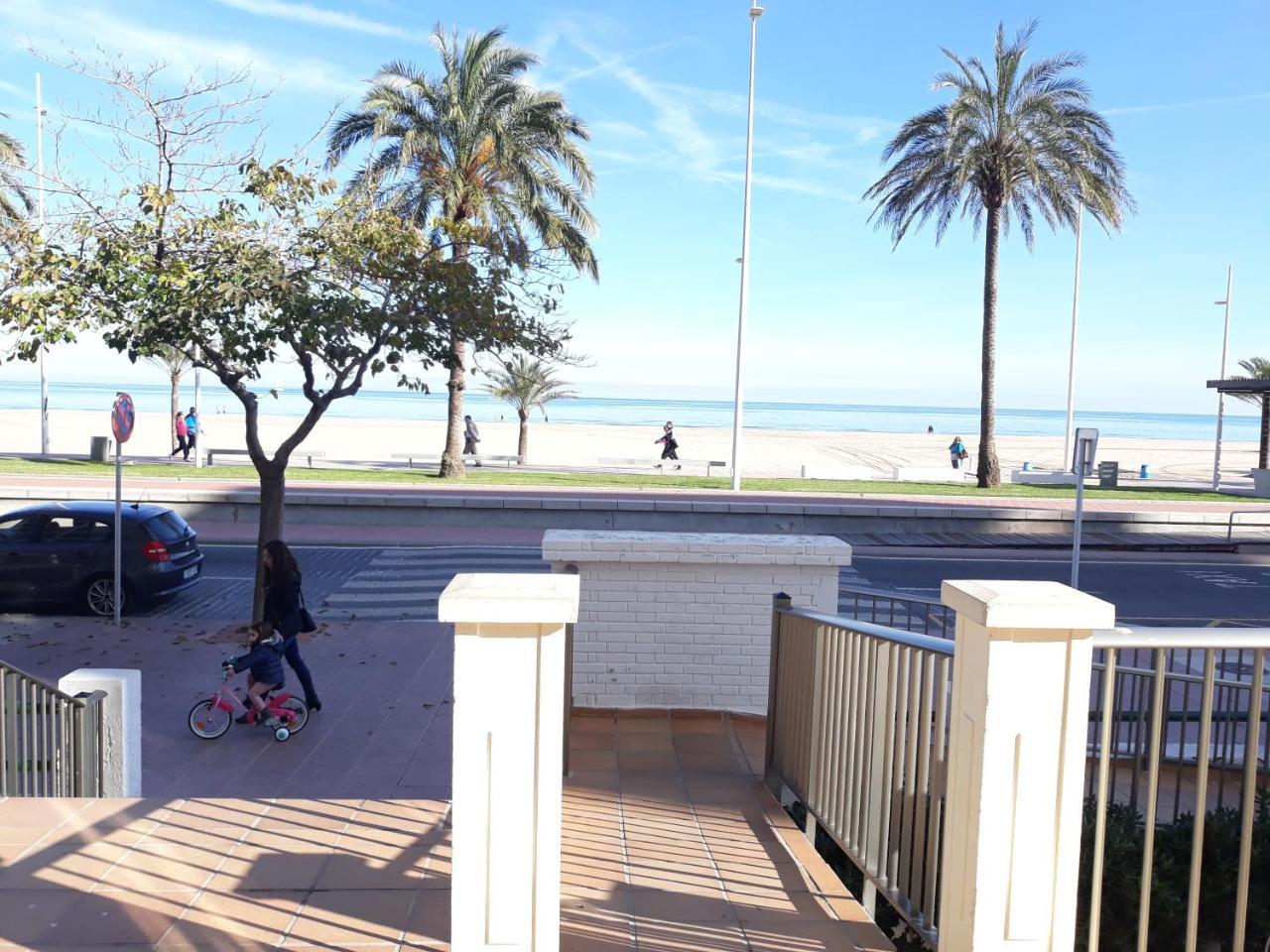 Infante Primera Linea Gandia Playa Solo Familias Playa de Gandia Exterior foto