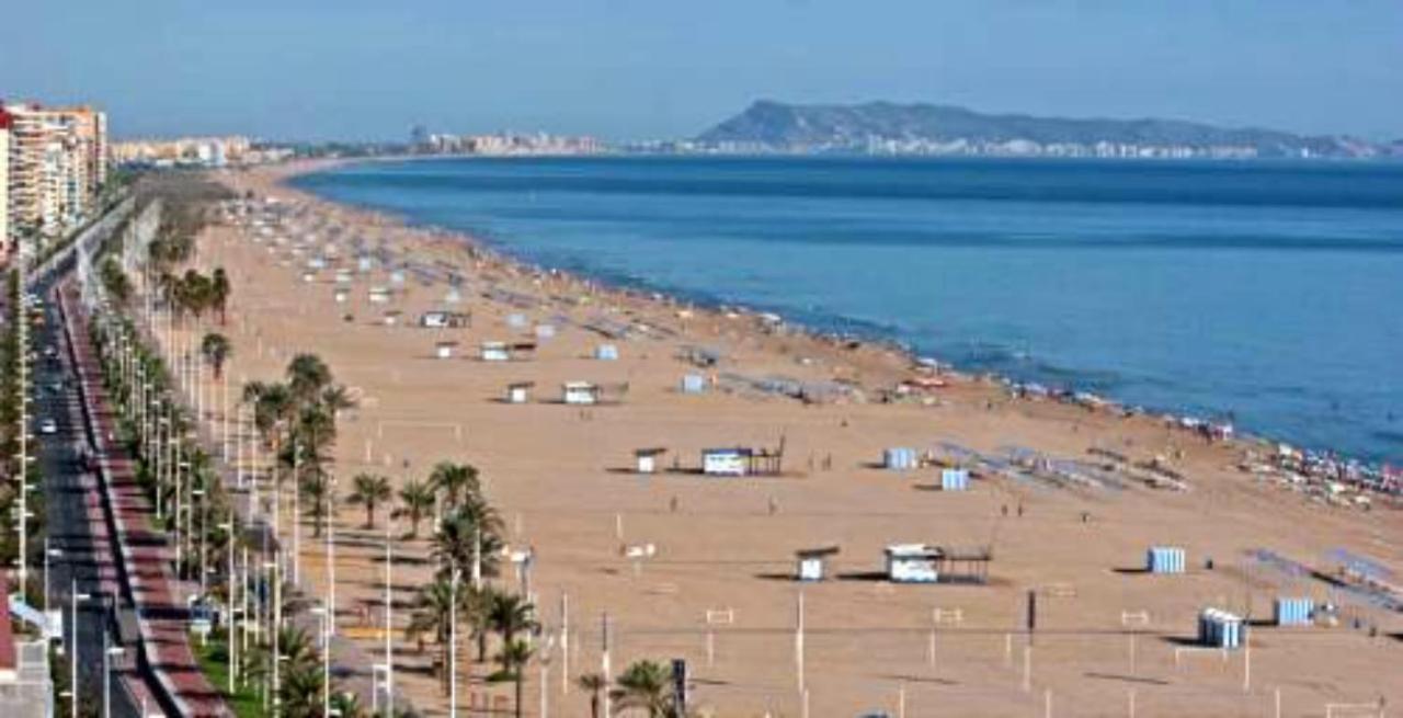 Infante Primera Linea Gandia Playa Solo Familias Playa de Gandia Exterior foto