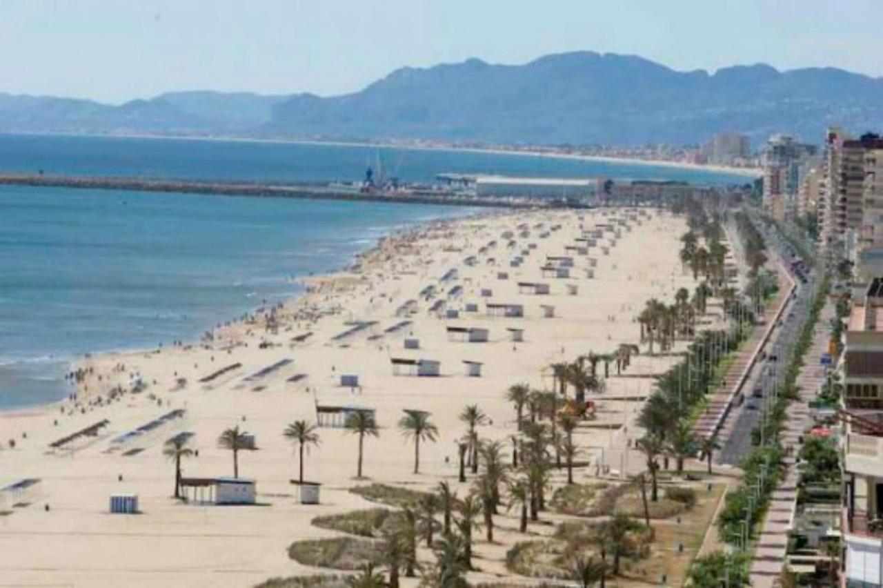 Infante Primera Linea Gandia Playa Solo Familias Playa de Gandia Exterior foto